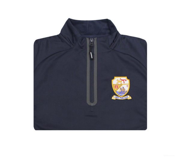 St Bede's PE Quarter-Zip Training Top (Male Fit)