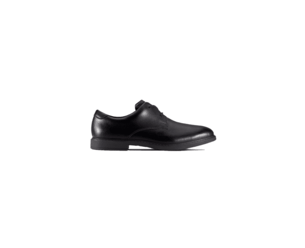 CLARKS Scala Loop Youth Boys black leather