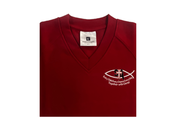 St Anthony's primary V-Neck Sweatshirt