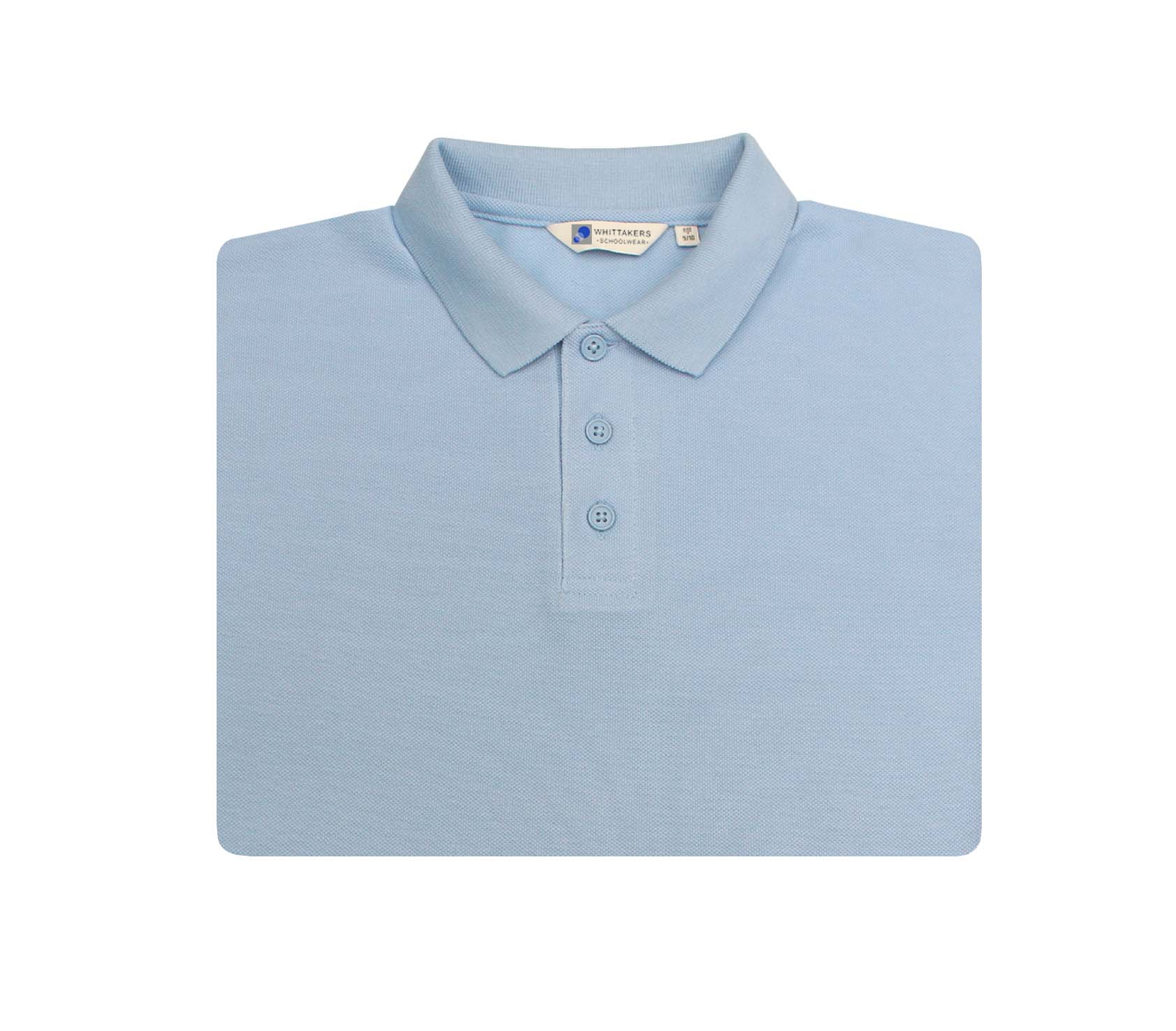 Sky blue polo shirt on sale