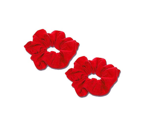 Red Scrunchies