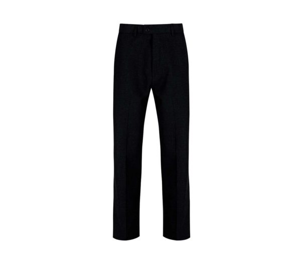 Boys Black Sturdy Fit Trousers