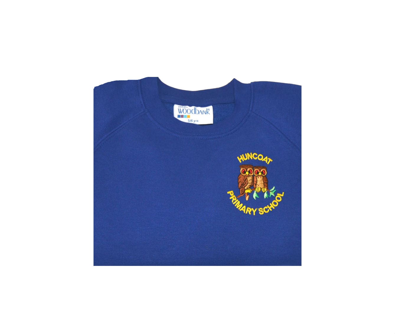 Huncoat Primary Royal Sweatshirt Whittakers School Wear