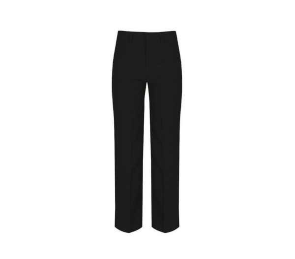 Junior Black Slim Fit Trousers