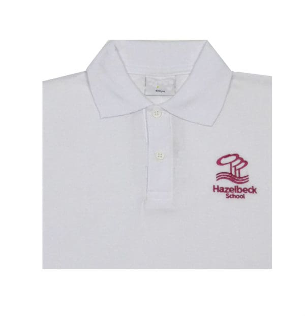 Hazelbeck White Polo Shirt